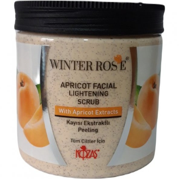 Winter Rose Kayısı Özlü Tüm Ciltler Için Kumlu Peeling 500 gr AP-002
