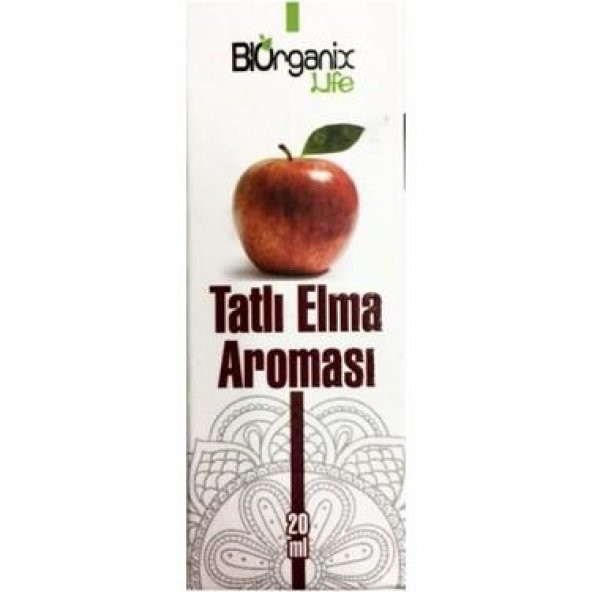 Biorganix Life Tatlı Elma Aroması 20 Ml Apple Flavor