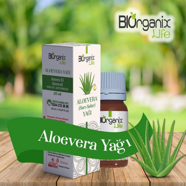 Biorganix Life Aloevera Sarı Sabır Yağı 20 Ml - 2