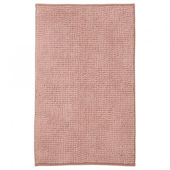 Banyo Paspası Açık Pembe MeridyenDukkan 50x80 Cm Mikrofiber - Yumuşak Paspas