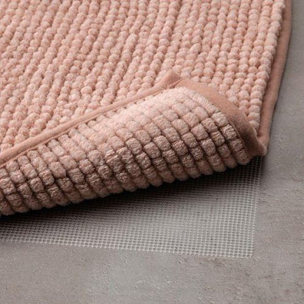 Banyo Paspası Açık Pembe MeridyenDukkan 50x80 Cm Mikrofiber - Yumuşak Paspas - 2