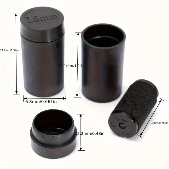 Mx6600 KRAF / Mx6600 HONGSHONG / MoTEX Mx6600 Meto Yedek Keçesi (Ölçü: 18mm / 1 Adet) ürün görseli