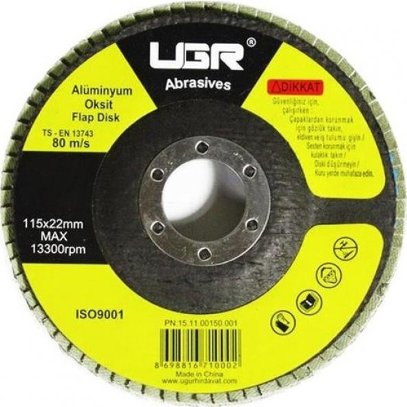 Flap Disk 115 X 80 Kum Ugr