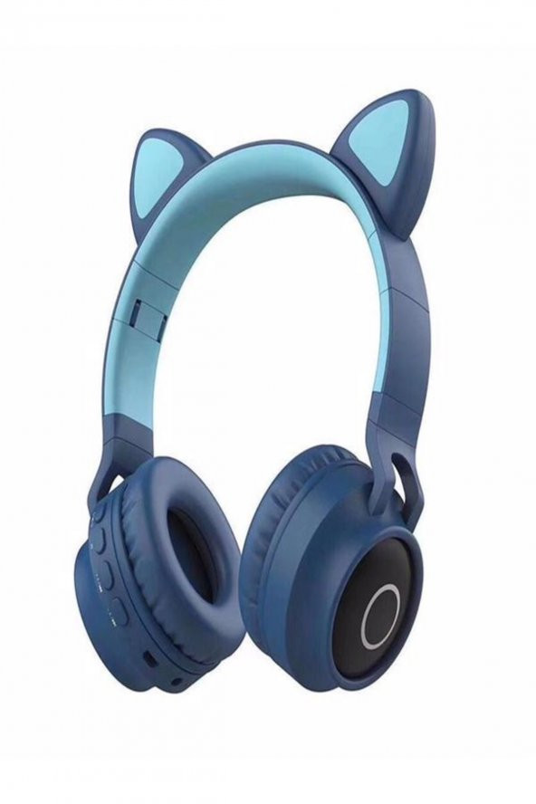 Orijinal Tf Kart Girişli Radyolu Bluetooth 5.0 Kulaklık Yüksek Ses Akıllı Led Işıklı Kedi Kulaklık
