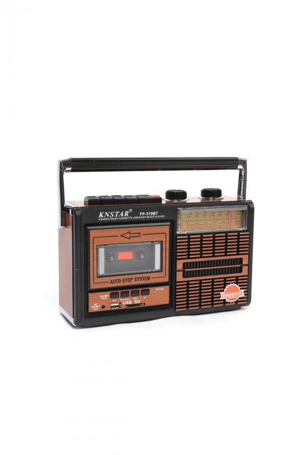 Nostaljik Bluetoothlu Kaset Çalar + Usb + Sd + Tf Card + Fm Radyo Fm/am/sw1-2 Radyo