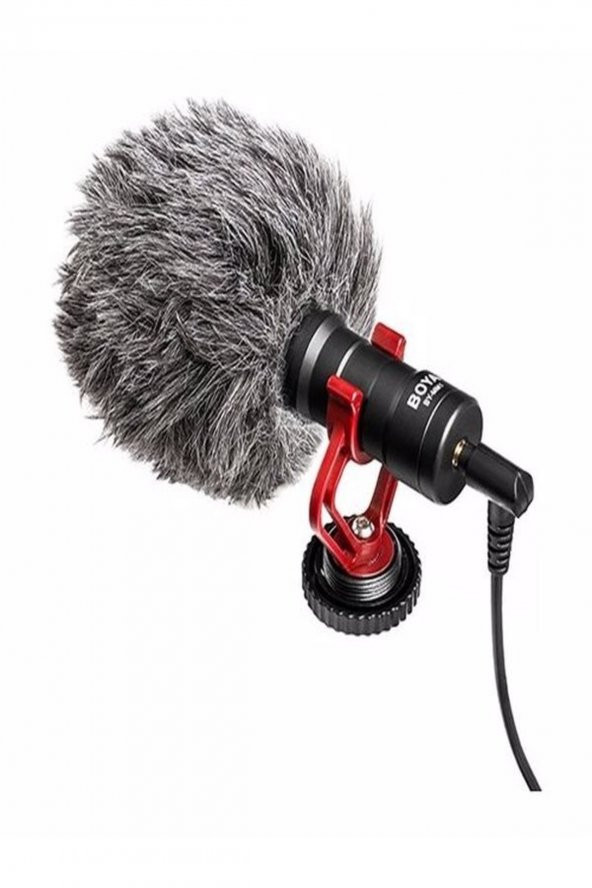 Boya Serisi By-mm1 Rüzgarlıklı Kardioid Mikrofon