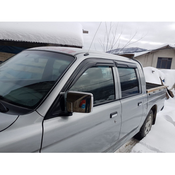 Mitsubishi L200 Mügen Cam Rüzgarlığı 1999-2007 Arası 4 Lü Ithal