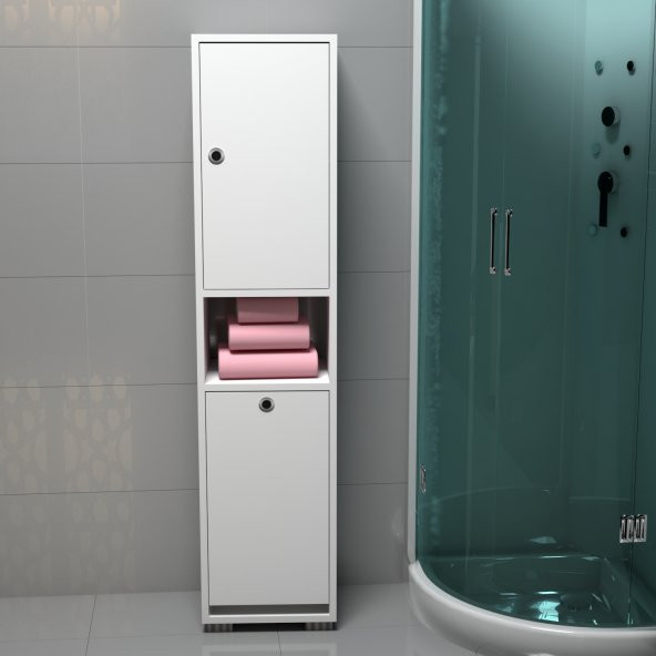 Emkawood Dijon Çok Amaçlı Sepetli Dolap - 2