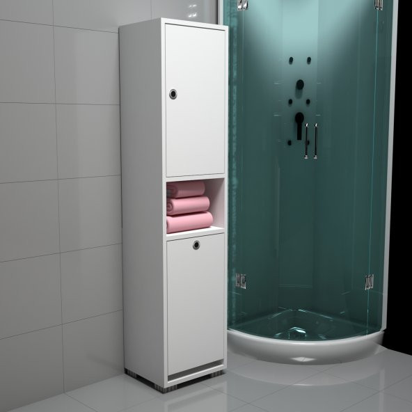 Emkawood Dijon Çok Amaçlı Sepetli Dolap - 3