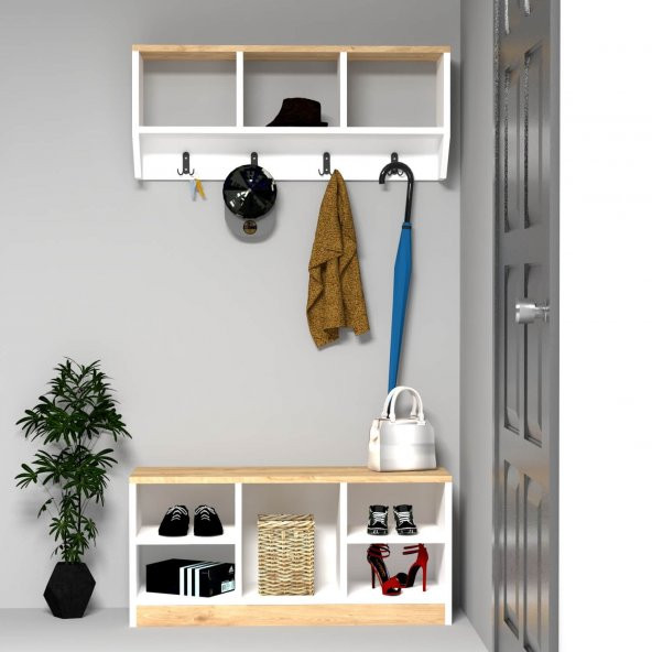 Emkawood Samhanger Portmanto - 2