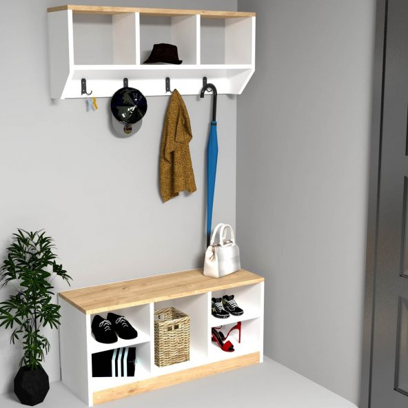 Emkawood Samhanger Portmanto - 5