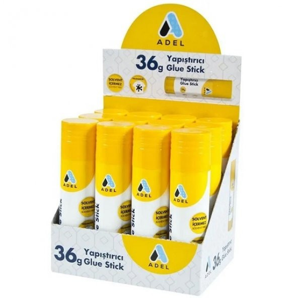 Adel ADL 1504 Yapıştırıcı Glue Stick 36 GR. - 2