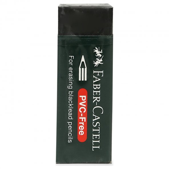 Faber Castell FBR 7089/20 Silgi Pvc - Free F-C Siyah - 2