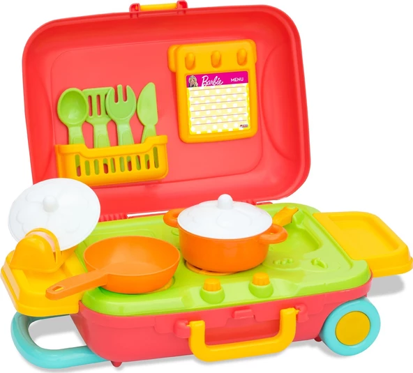 Dede Barbie Mutfak Set Bavulum 4783 - Resim 4