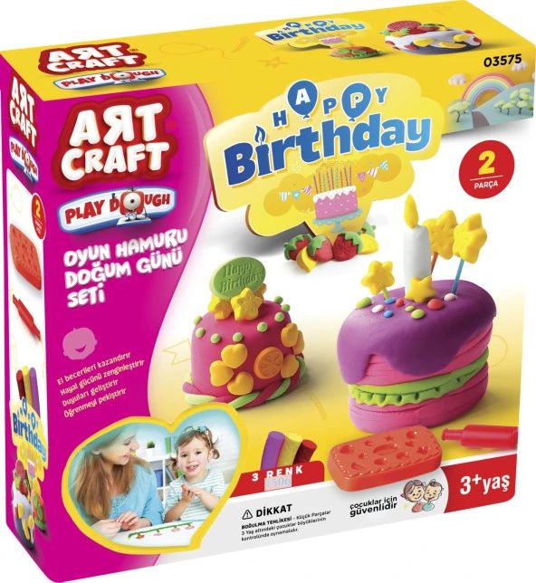 Art Craft Doğum Günü Oyun Hamuru 150 gr 5759