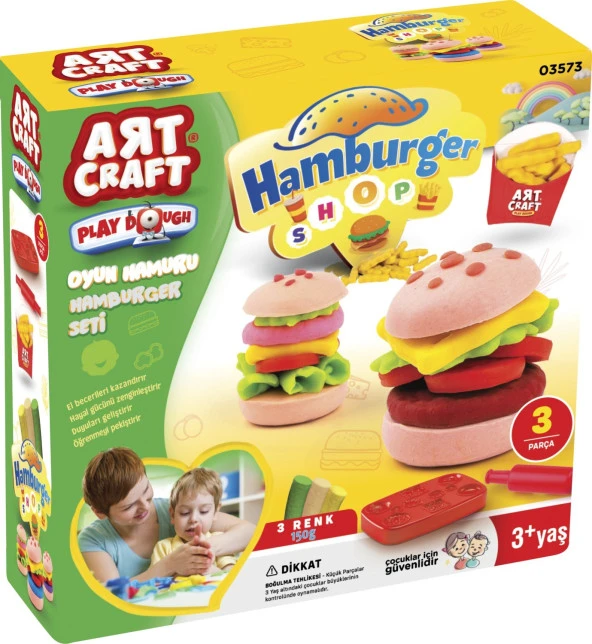 Art Craft Hamburger Set Oyun Hamuru 150 gr 5735