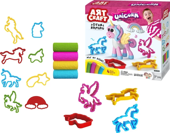 Art Craft Unicorn Hamur Set 200 gr 5513