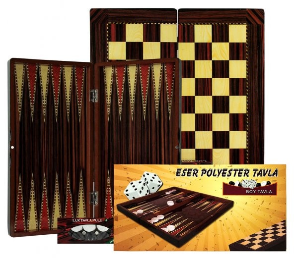 Eser Polyester Tavla Orta Boy