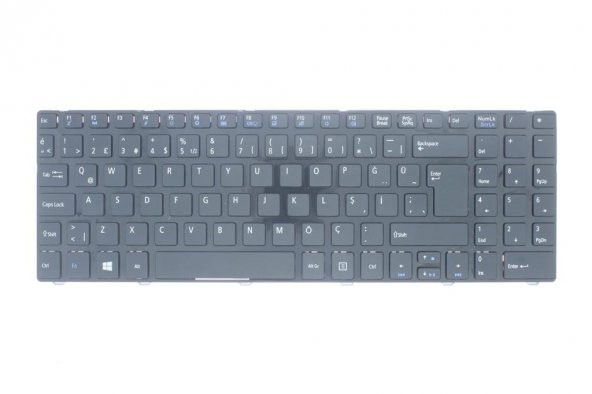 Grundig GNB 1567 B2 i3 Notebook Klavyesi - Tuş Takımı (Siyah TR)