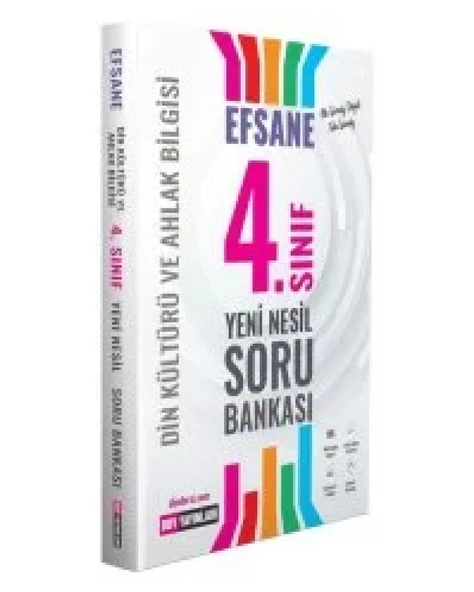 4.Sınıf Din Kültürü ve Ahlak Bilgisi Efsane Yeni Nesil Soru Bankası