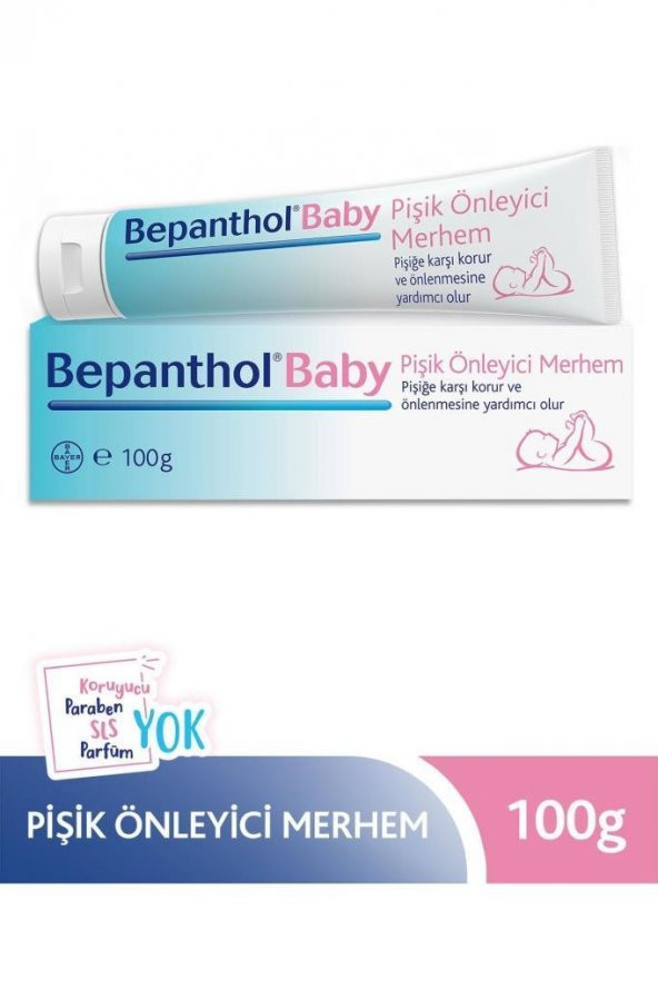 Bepanthol Baby Pişik Önleyici Merhem 100 Gr