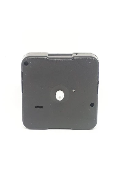 Duvar Saat Mekanizması Motoru Makinesi Geçmeli Sessiz Akar Şaft Uzunluk 9mm - 1 Adet - 1