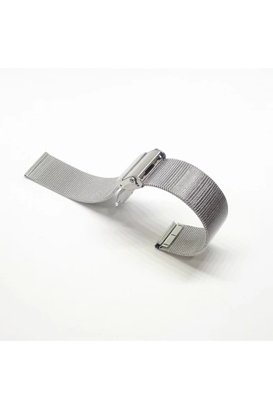 Çelik Kaplama Metal Saat Kordonu 18mm - 1