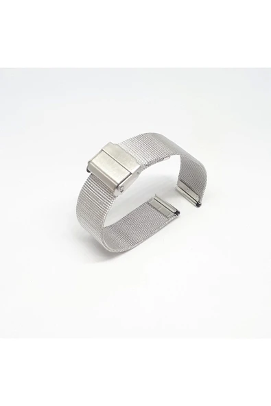 Çelik Kaplama Metal Saat Kordonu 20mm - 2