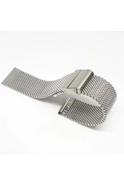 Çelik Kaplama Metal Saat Kordonu 18mm ürün görseli