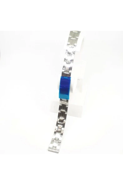 Unisex Beyaz Çelik Metal Saat Kordonu 12mm ürün görseli