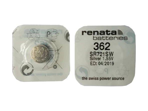 Renata 362 Sr721sw 1,55v Saat Pili - 10 Adet