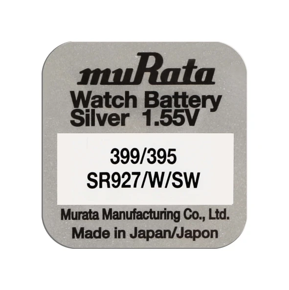 Murata Sony 395 Sr927sw 1,55v Saat Pili - 1 Adet
