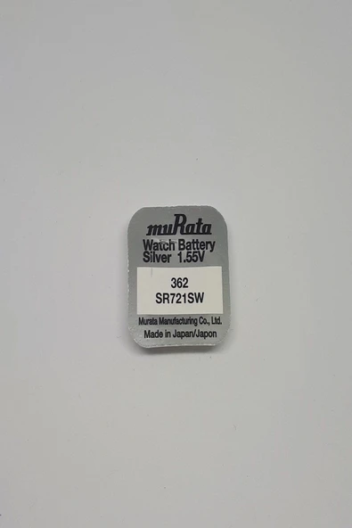 Murata Sony 362 Sr721sw 1,55v Saat Pili - 1 Adet ürün görseli 1
