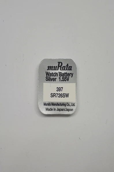 Murata Sony 397 Sr726sw 1,55v Saat Pili - 1 Adet ürün görseli 1
