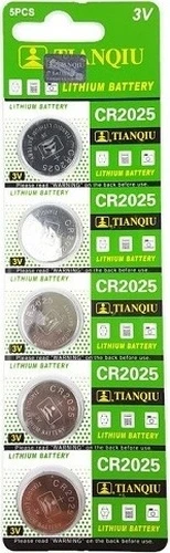 Tianqiu Cr2025 3v Lithium Pil - 5 Adet