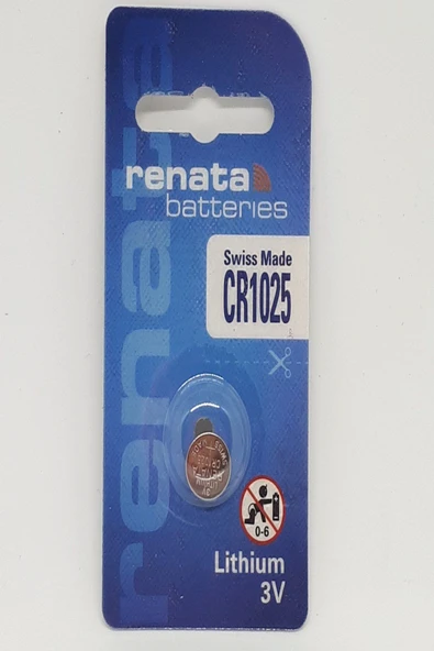 Renata Cr1025 3v Lithium Pil - 1 Adet