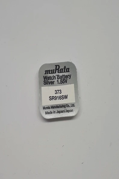 Murata Sony 373 Sr916sw 1,55v Saat Pili - 1 Adet - 1