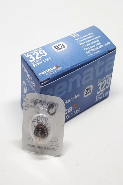 Renata 329 Sr731sw 1,55v Saat Pili - 10 Adet - 1