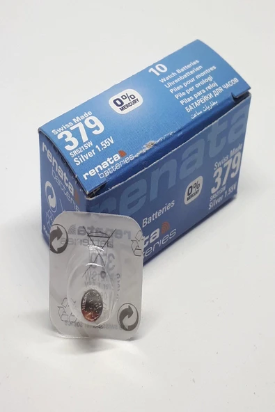 Renata 379 Sr521sw 1,55v Saat Pili - 1 Adet ürün görseli 1