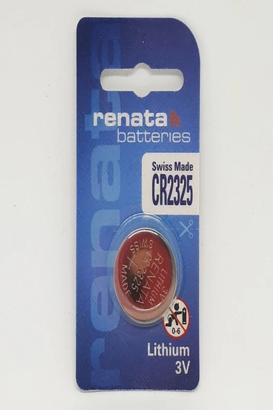 Renata Cr2325 3v Lithium Pil - 1 Adet - 1