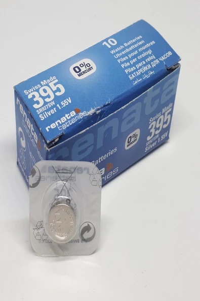 Renata 395 Sr927sw 1,55v Saat Pili - 10 Adet ürün görseli 1