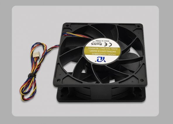 120mm soğutma fanı 120x120x38MM 4 pin Pwm li 12 volt - 2