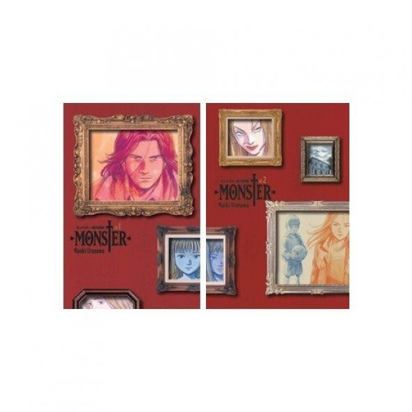 Monster 1. ve 2. Ciltler Manga Seti - Naoki Urasawa - 1