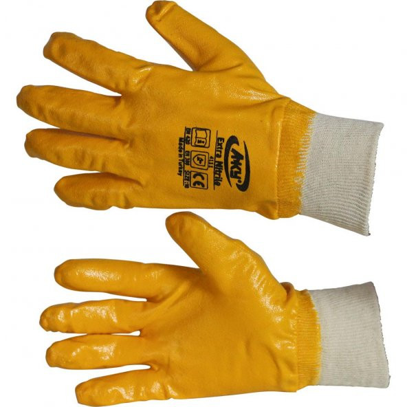 AKY EKSTRA NİTRİL 10 NUMARA ELDİVEN, 12 ADET TAM KORUMALI KALİTELİ ÜRÜN, ULTRA NİTRİL ÖZELLİKLİ ÇOK AMAÇLI ELDİVEN ürün görseli 1