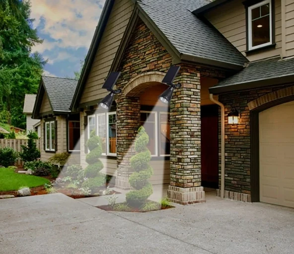 CATA CT 7310 7W Solar Güneş Enerjili Bahçe Armatürü Amber Renk - 4