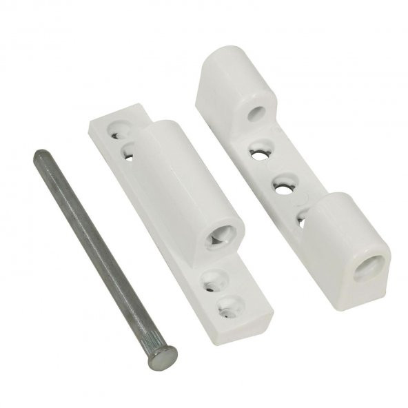 Pvc Pimapen Pencere Menteşesi 90 mm Sac Destekli Beyaz Menteşe (5 ADET) - 2