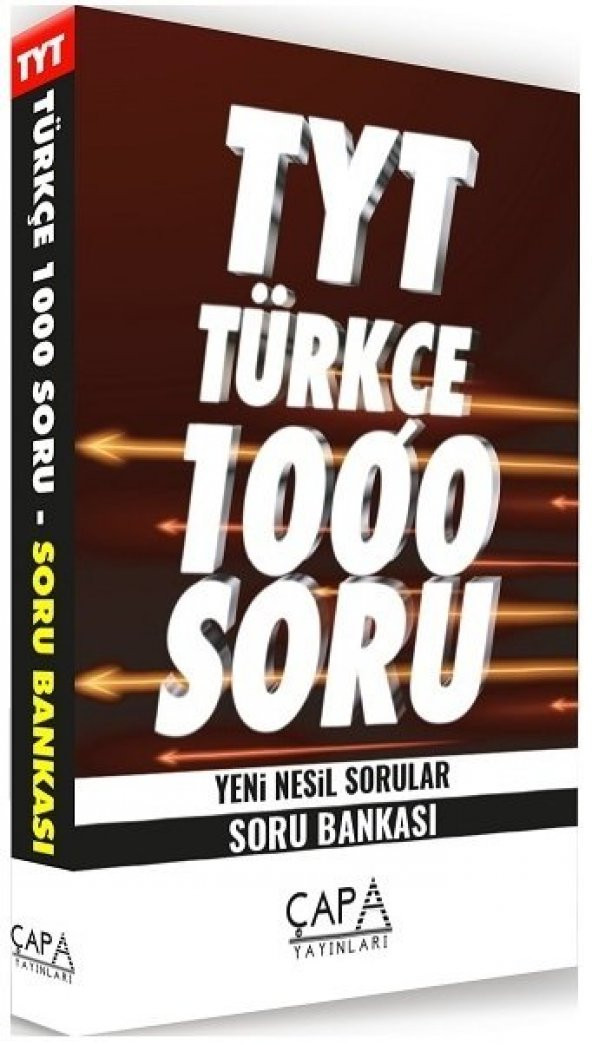 TYT TÜRKÇE SORU BANKASI ÇAPA YAYINLARI - 1