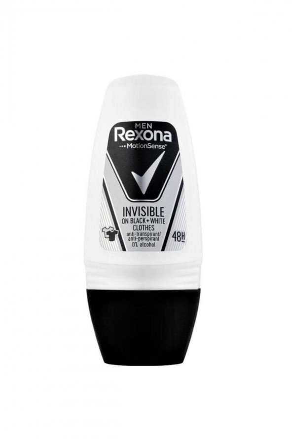 Rexona Men Invisible Black & White Roll On 50Ml