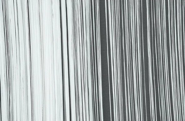 İP PERDE İNCE ZİNCİR KIRIK BEYAZ RENK 300 x 280 CM - Resim 2