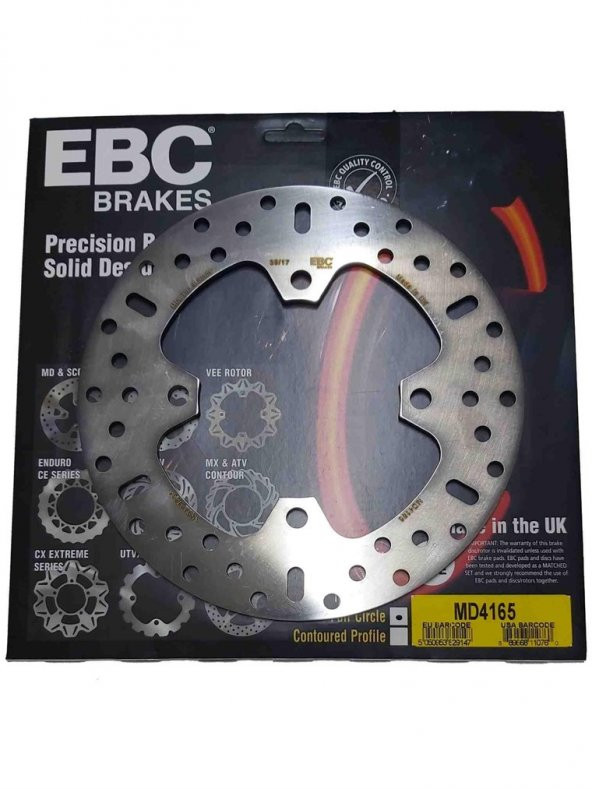 PTTAVM: KAW. ZX-6R 13-18 ZX-10R 11-18 EBC ARKA DİSK
